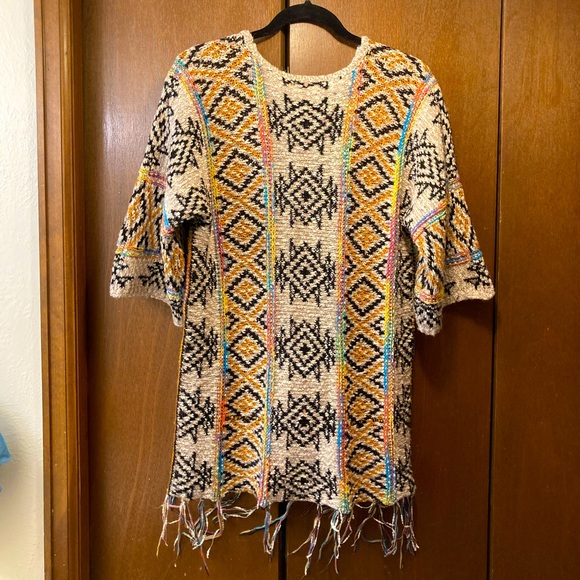 Southwest Knitted Sweater Tunic - Picture 3 of 5
